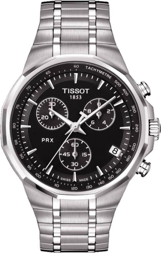 Đồng Hồ Nam Dây Thép Không Gỉ Tissot T077.417.11.051.00 (40.3mm) - Đen