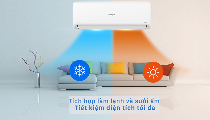 Điều hòa 2 chiều Casper inverter