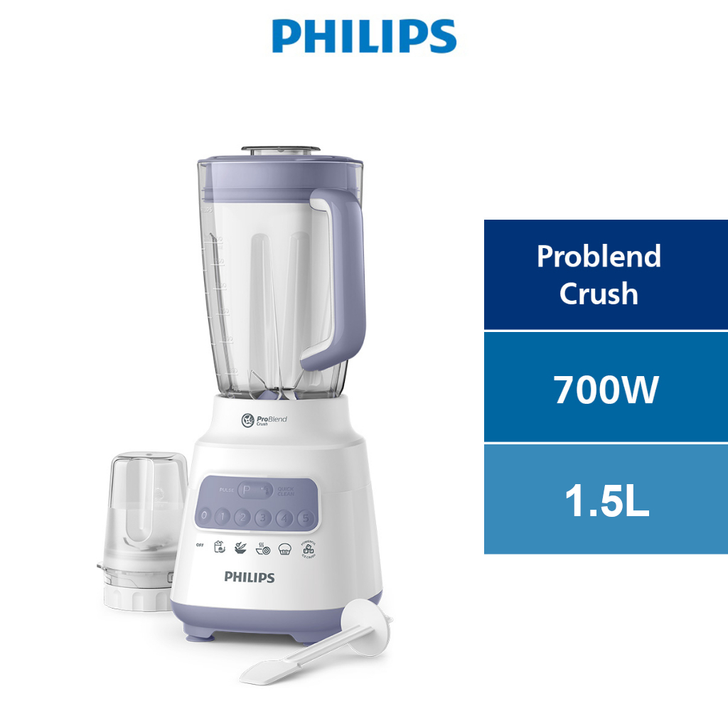 Máy xay sinh tố đa năng Philips HR2221/00 công suất 700W, xuất xứ Indonesia - Hàng chính hãng