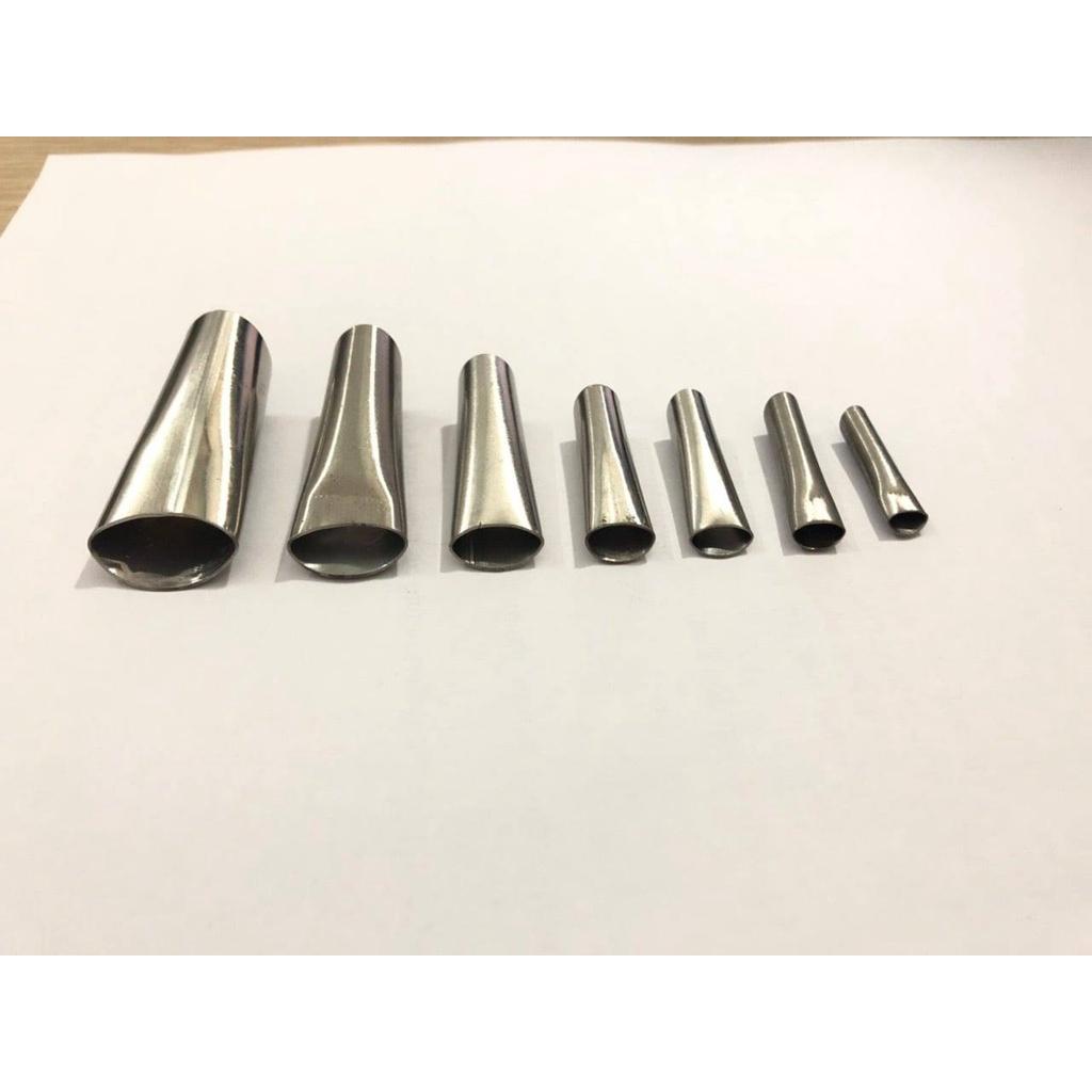 Đầu vòi vuốt keo bằng Inox 20mm