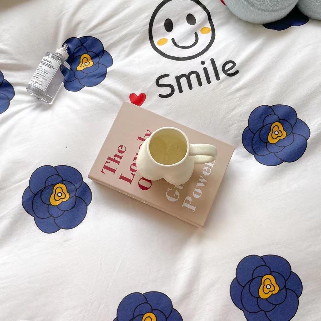 Bộ Chăn Ga Gối Cotton 100% - Smile
