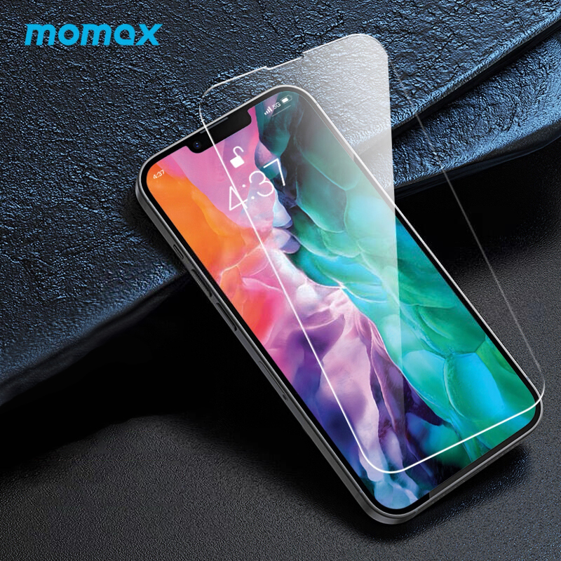 Miếng dán kính cường lực Momax full màn hình 9H iPhone 13/ iPhone 13 Pro GlassPro Plus - Hàng chính hãng