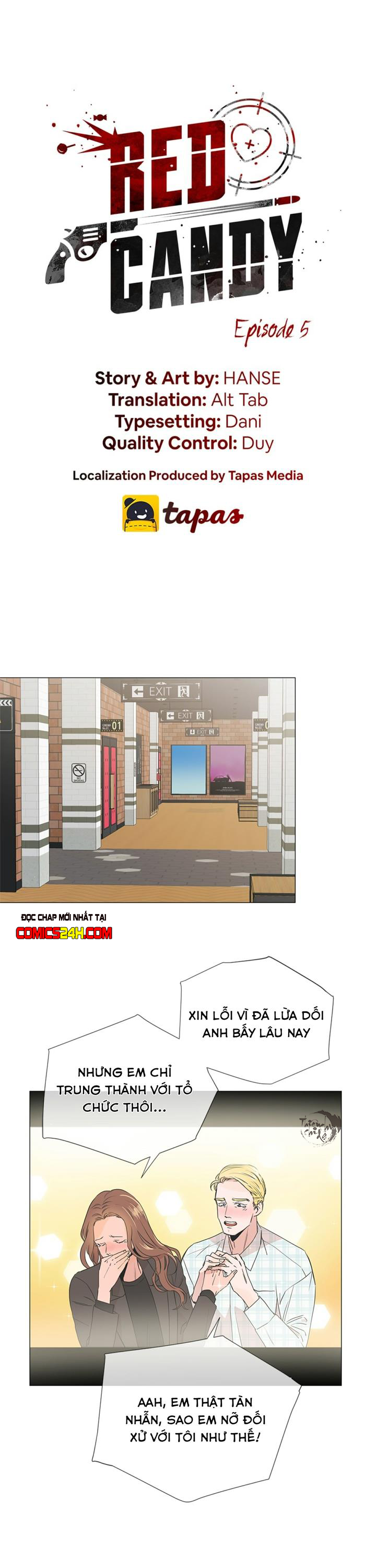 đặc vụ red candy chapter 5 1