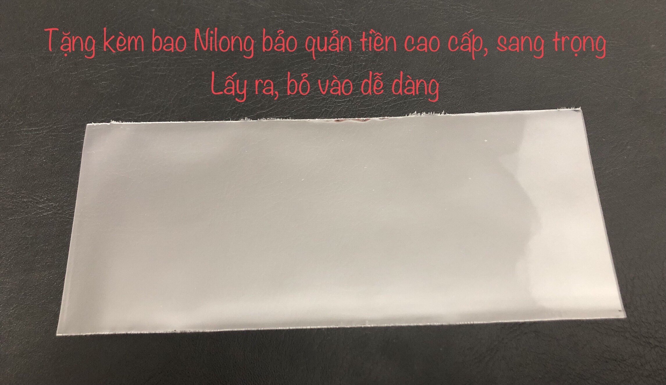 Tiền Trung Quốc 100 tệ, mệnh giá lớn nhất, tặng kèm bao nilong bảo quản