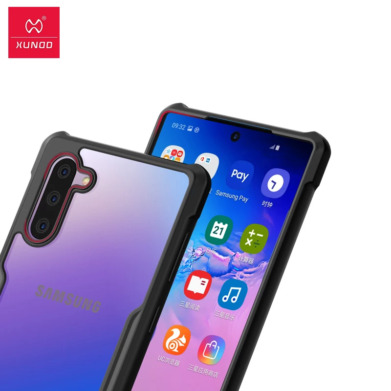 Ốp lưng chống sốc viền màu cho Samsung Galaxy Note 10 / Note 10 5G hiệu Xundd Fitted Armor Case trang bị túi khí bảo vệ góc, gờ bảo vệ camera - hàng nhập khẩu