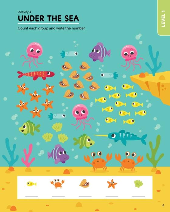 Complete Kindergarten Math Workbook: 175 Fun Activities To Build Math, Logic, And Critical Thinking Skills