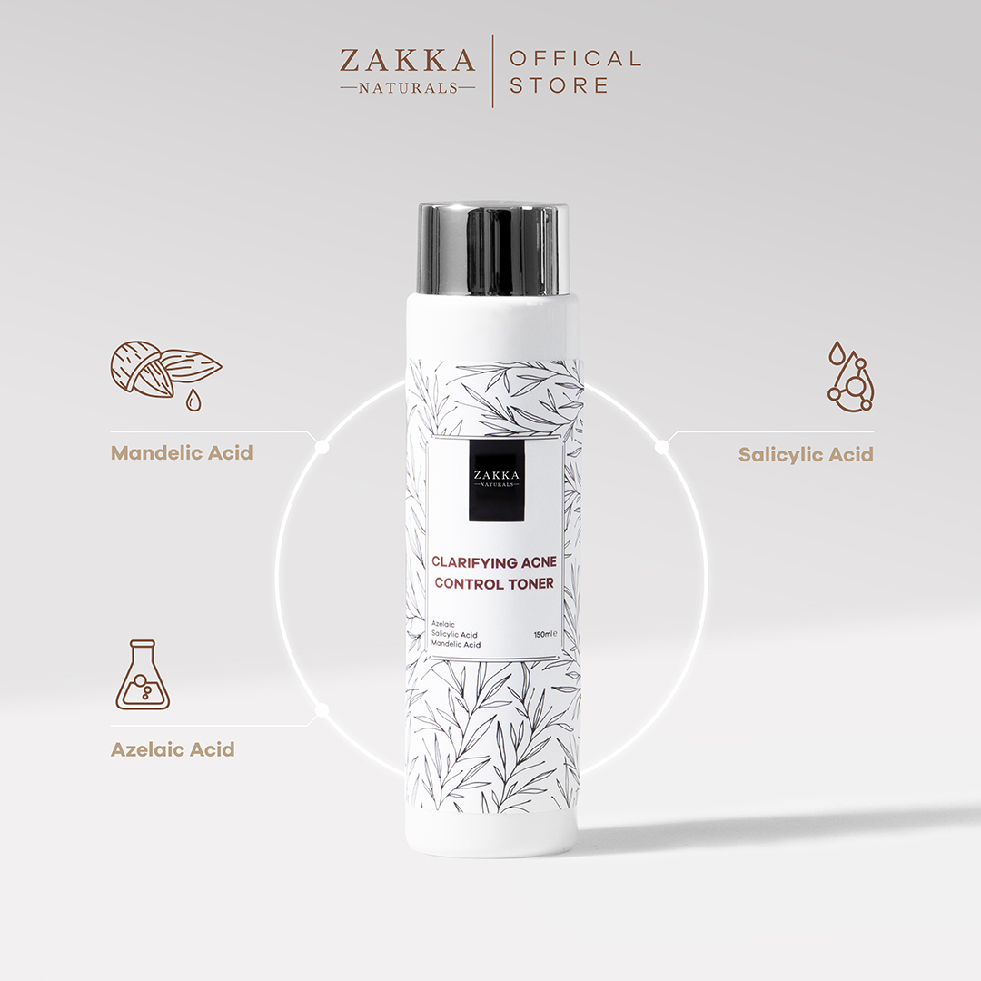 Bộ Chăm Sóc Da Mụn Chuyên Sâu Zakka Naturals