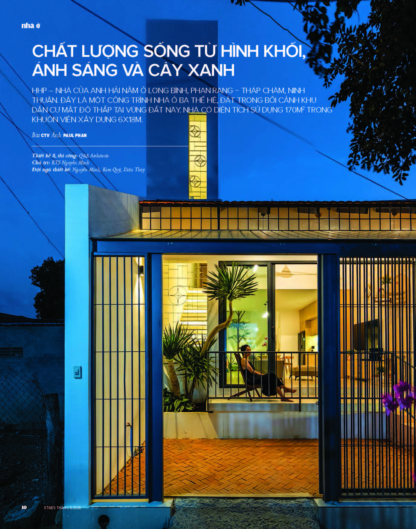 Tạp chí Kiến Trúc và Đời Sống số 230 (Tháng 8-2025)_ làm nhà chìa khóa trao tay