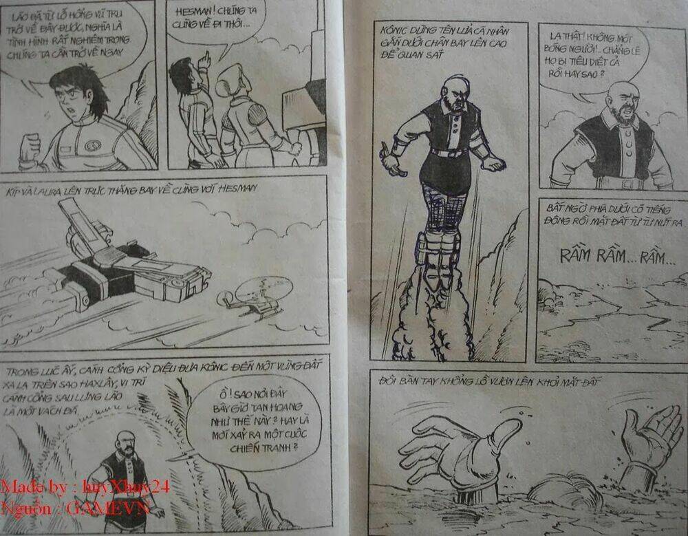 dũng sĩ hesman chapter 22 11