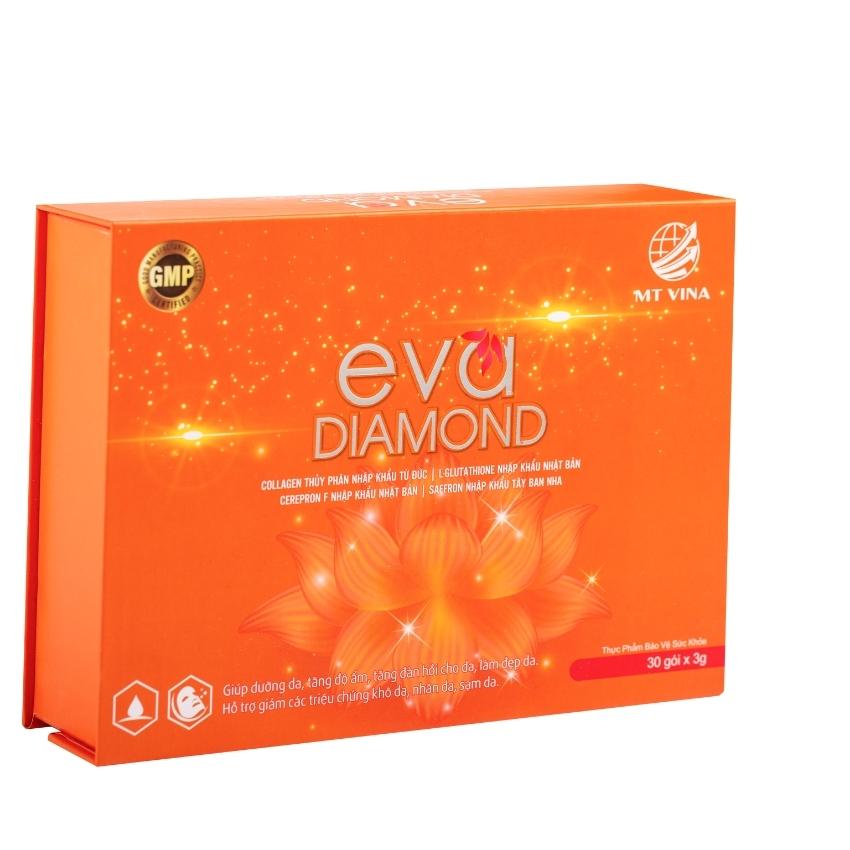 { combo 5 ] Eva Diamond Thải Độc Đẹp Da cân bằng nội tiết giảm tình trạng nóng trong bốc hỏa da khô sạm