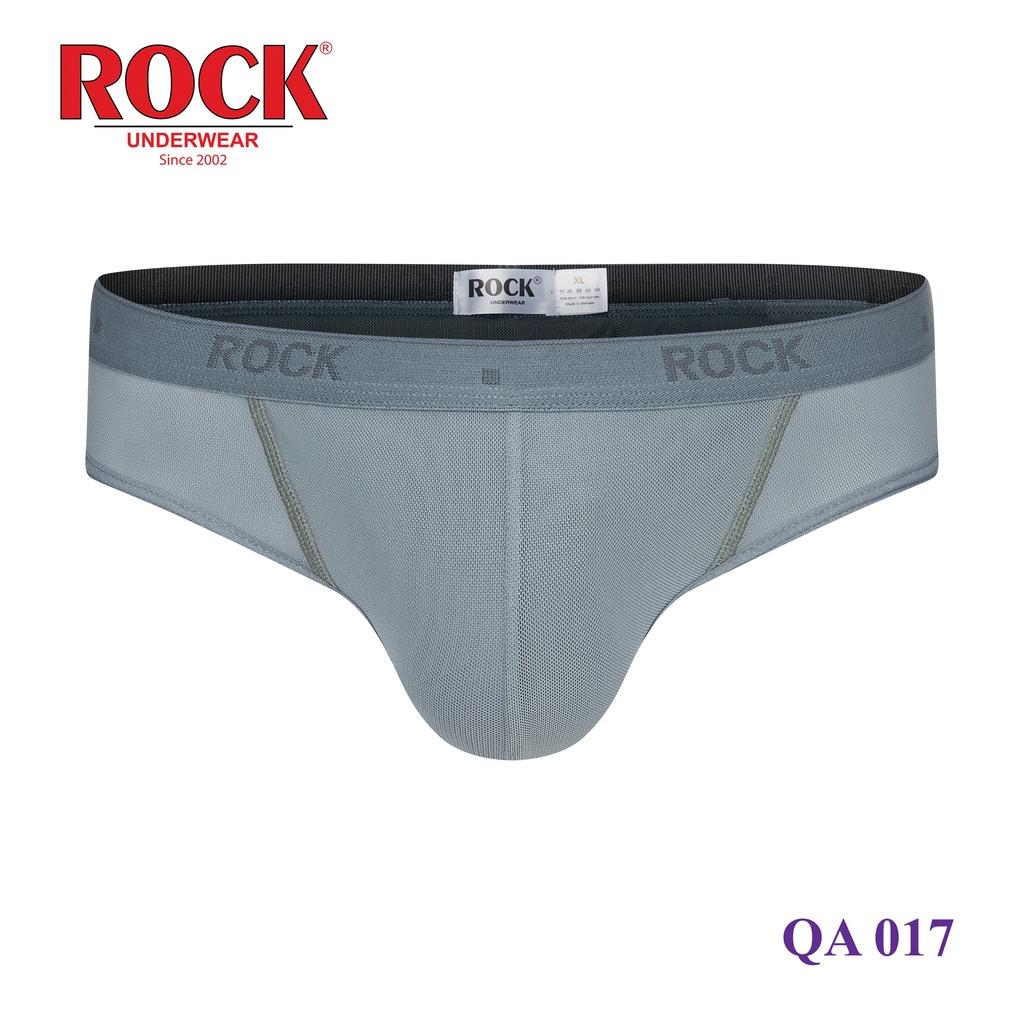 Quần lót nam cao cấp phối lưới độc quyền cá tính ROCK 017 cotton 4 chiều thấm hút tốt, thoáng mát, thoải mái, không cấn