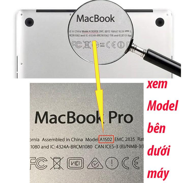 Case macbook - Ốp lưng dành cho macbook trong suốt 11-15 inch