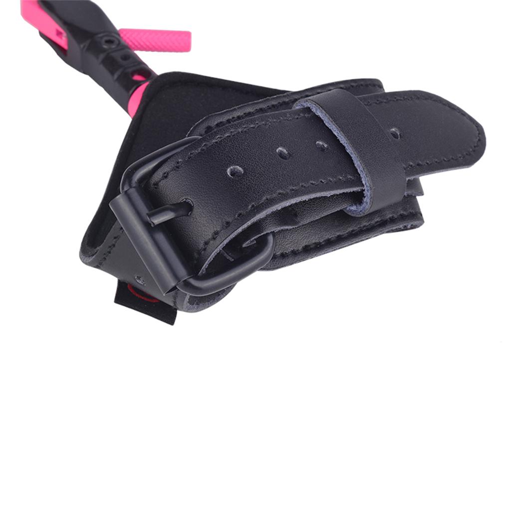 Archery Release Aid Buckle Adjutable Rotary for Archery Compound Bow Pink