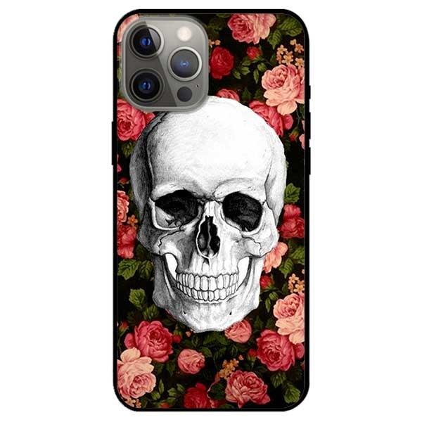 Ốp lưng dành cho Iphone 12 Mini - 12 / 12 Pro - 12 Pro Max mẫu Họa Tiết Hoa Đầu Trắng