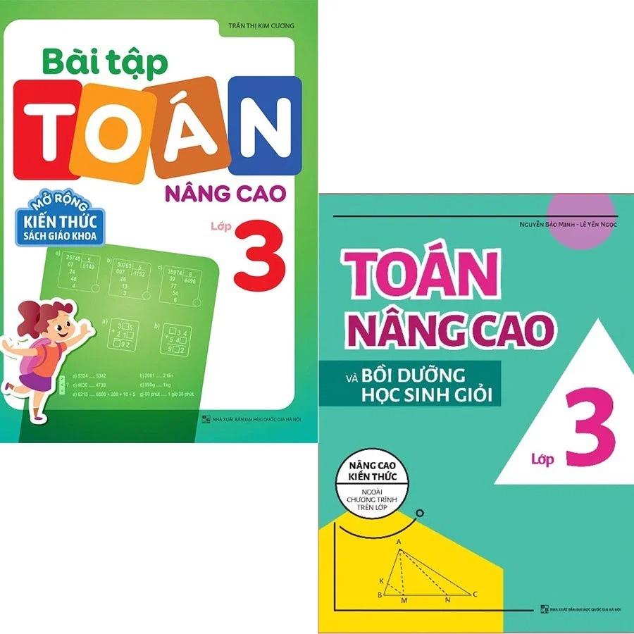 Combo 2 Cuốn - Toán Nâng Cao Lớp 3 - Bản Quyền