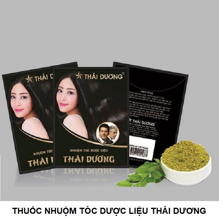 Nhuộm Tóc Dược Liệu Thái Dương (5 Gói)