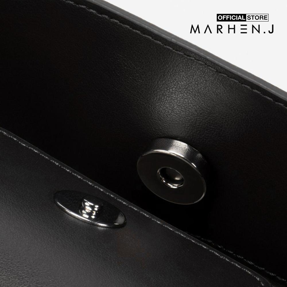Marhen.J - Túi đeo vai nữ phom chữ nhật Zena MJ22ZENACV-BK