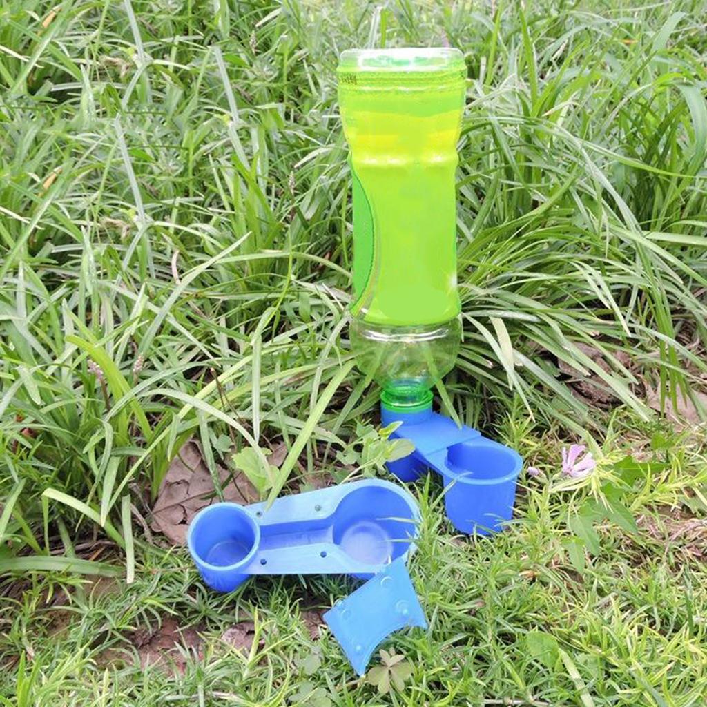 10 x Durable Plastic Water Drinker Cup Birds Feeder Drinking Bowl for Pigeon