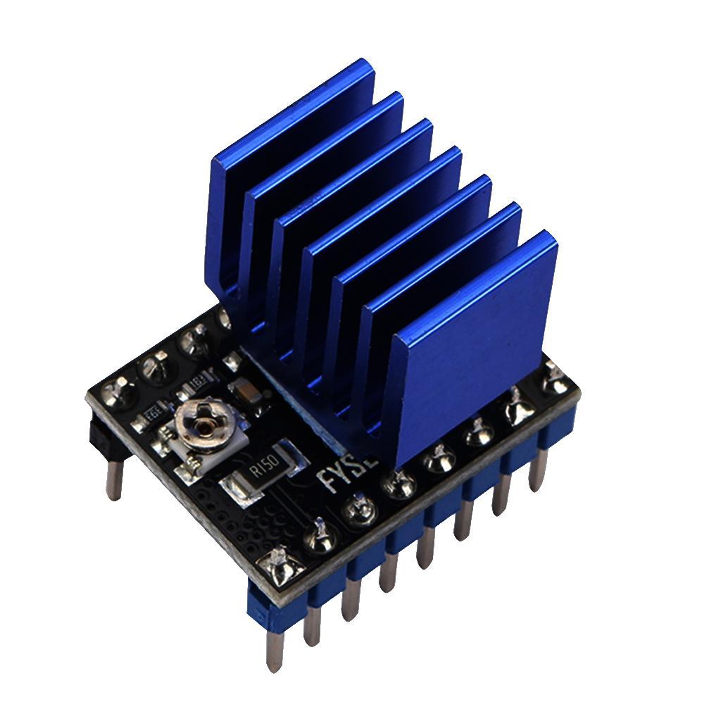 ST820 3D Printer Module Stepper Motor Driver Sink, Black
