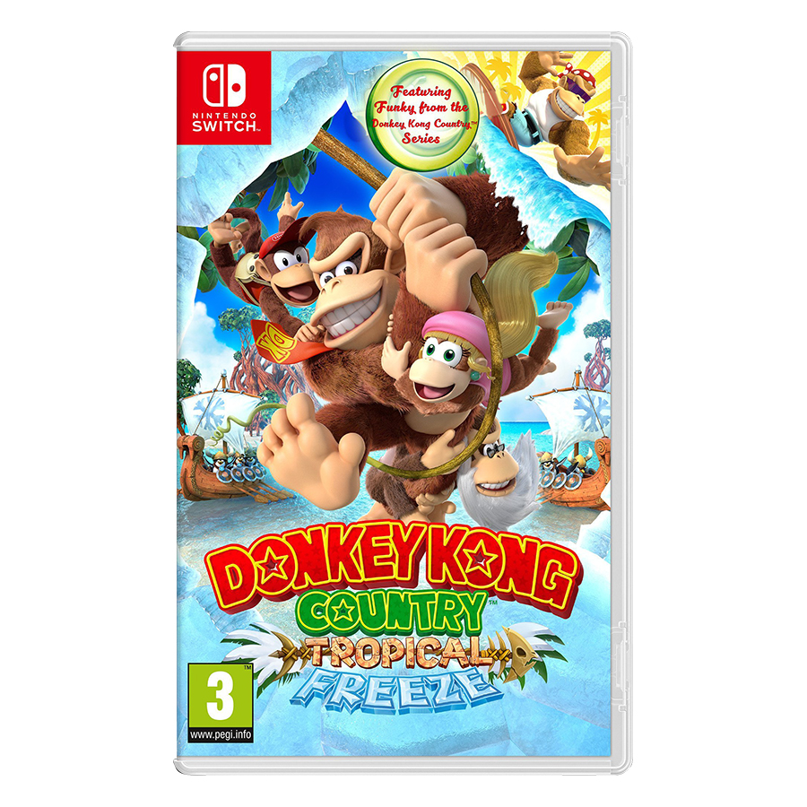 Đĩa Game Nintendo Switch Donkey Kong Country - Hàng nhập khẩu