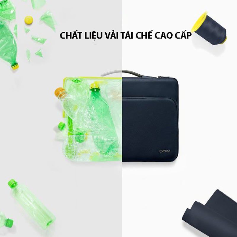 Túi xách chống sốc chính hãng TOMTOC Briefcase- A14-C02 cho Macbook Pro 14 inch/Air 13 inch 2017