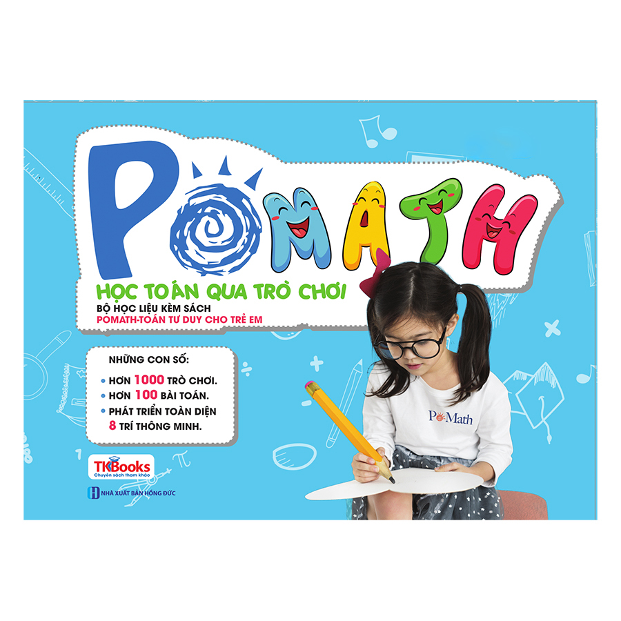 Bộ Học Liệu Kèm Sách POMath - Học Toán Qua Trò Chơi