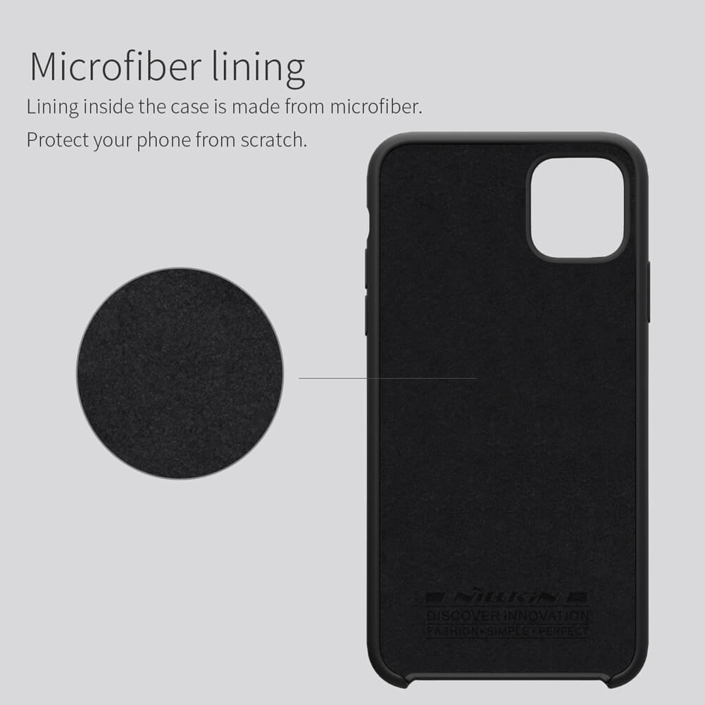Ốp lưng chống sốc silicon cho iPhone 11 Pro Max mỏng 1mm hiệu Nillkin Flex Pure Cover Case - hàng nhập khẩu