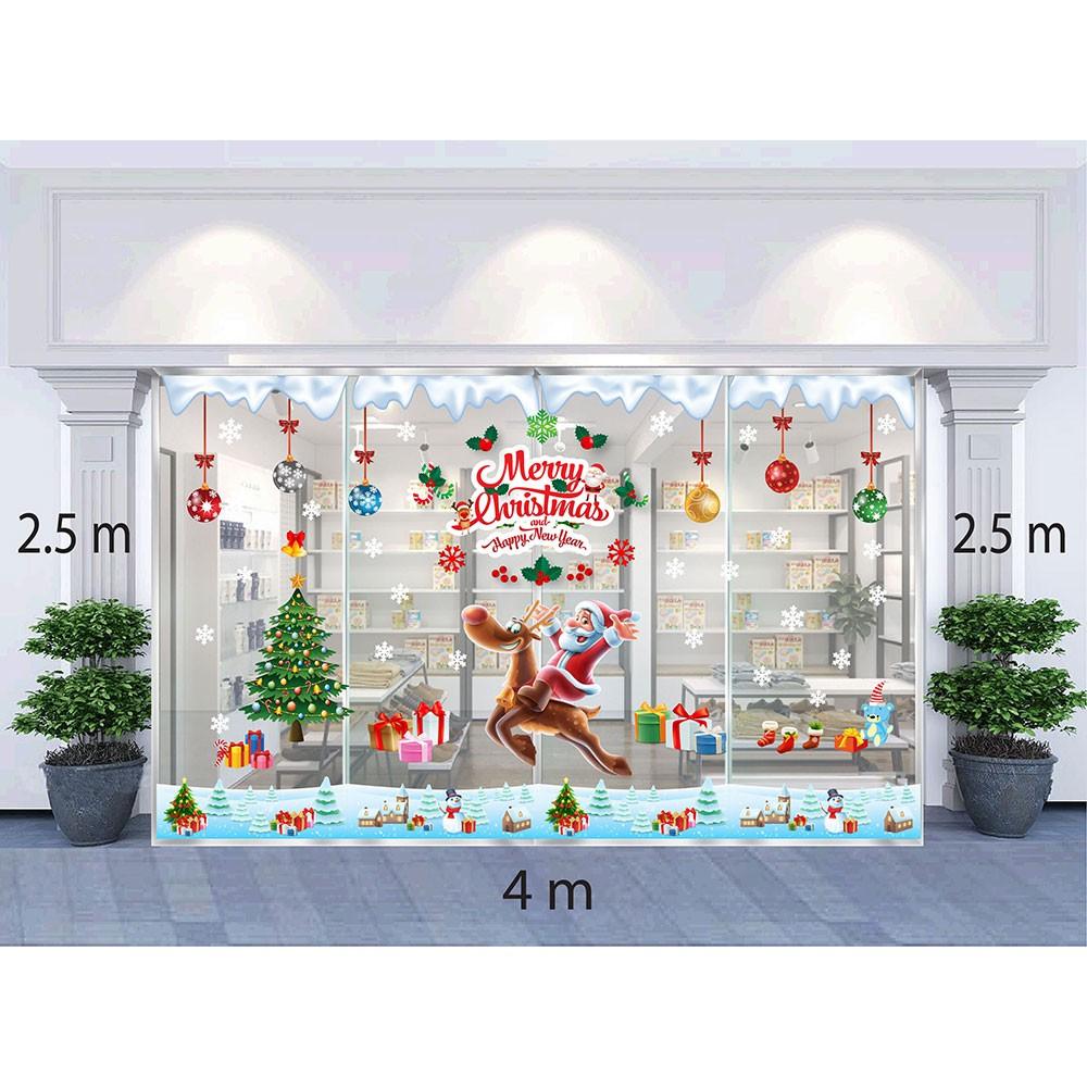 DECAL TRANG TRÍ NOEL 2021 COMBO SỐ 5