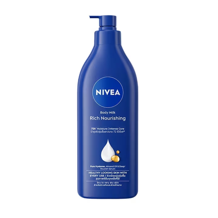 Sữa Dưỡng Thể NIVEA Dưỡng Ẩm Chuyên Sâu 48H | Thấm Nhanh (350 ml) - 99569