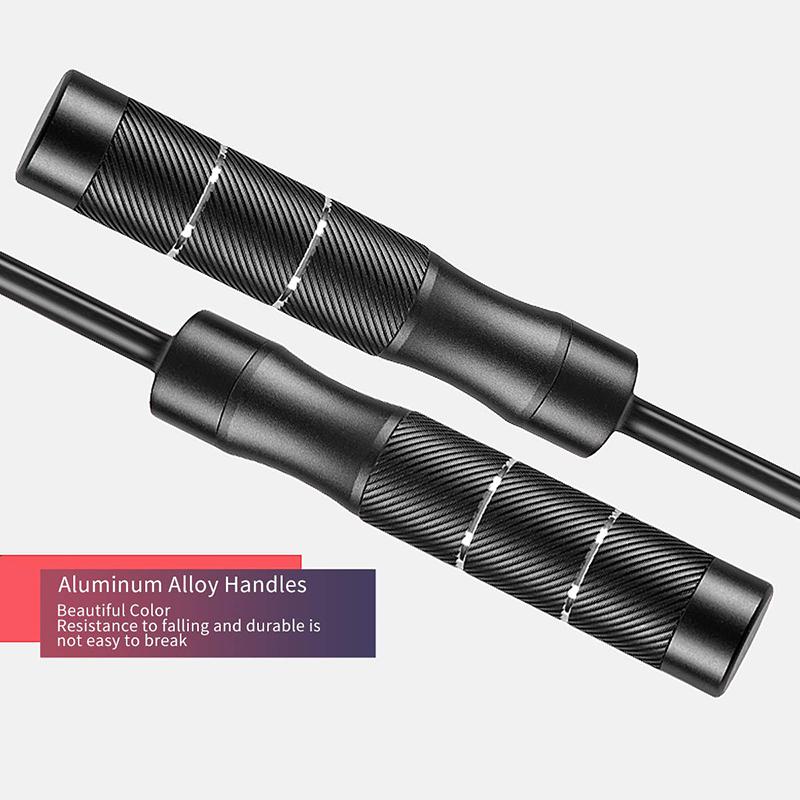 TMT Có Trọng Số Nhảy Dây Tập Luyện Bỏ Qua PU Dây Có Thể Điều Chỉnh Hợp Kim Nhôm Tốc Độ Crossfit Nhảy Cho Thể Dục Tập Thể Dục Đào Tạo