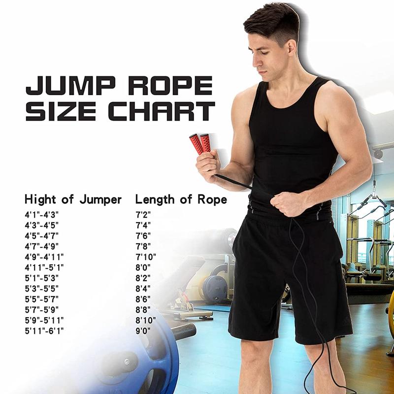 2 Bộ Dây Nhảy Trưởng Thành Có Thể Điều Chỉnh Tay Cầm Không Trơn Trượt Nhảy Dây Cho Tập Luyện Người Lớn Và Trẻ Em