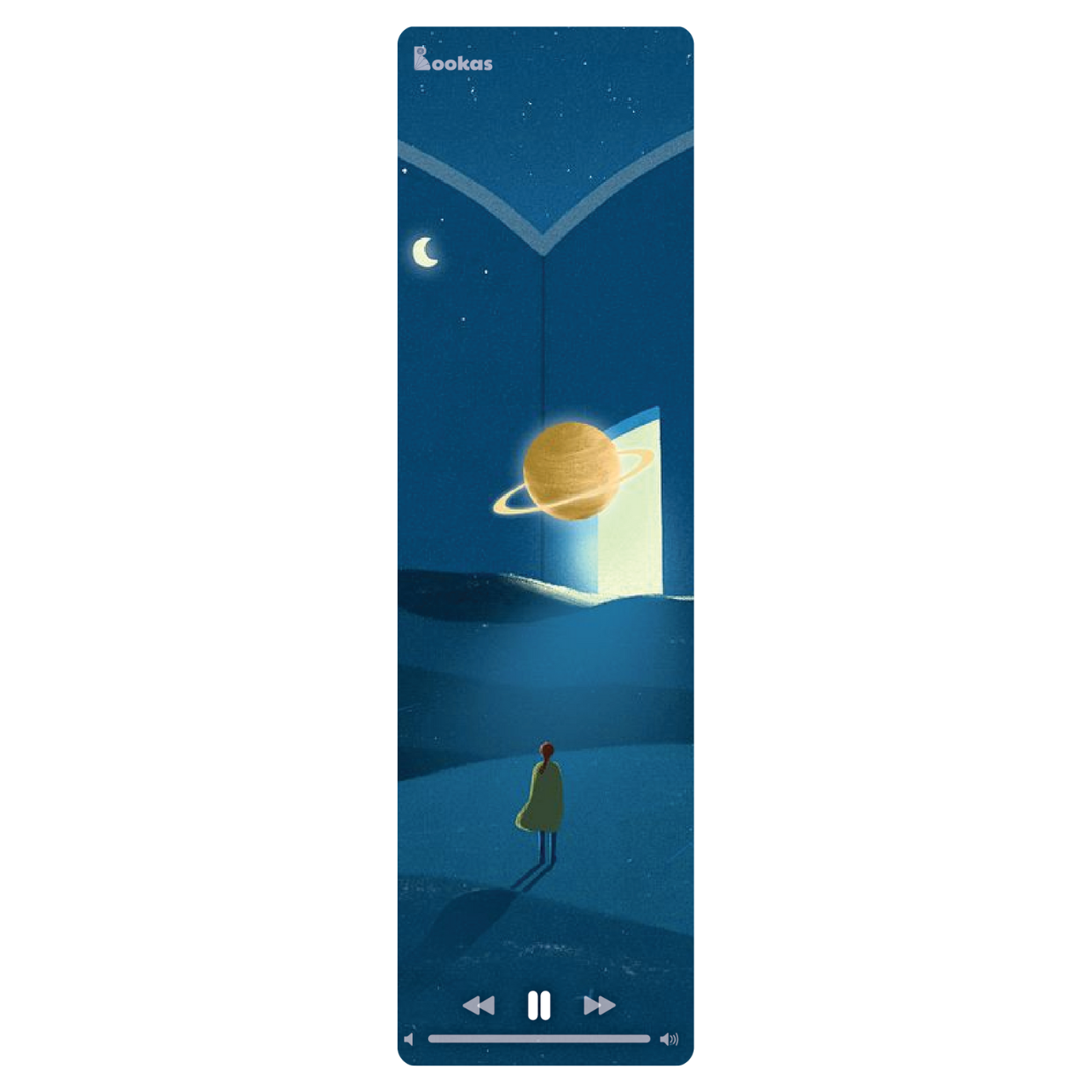 5 Cái Bookmark Kẹp Sách, Dấu Trang Hoạ Tiết Sách Vũ Trụ  - SBOOKS