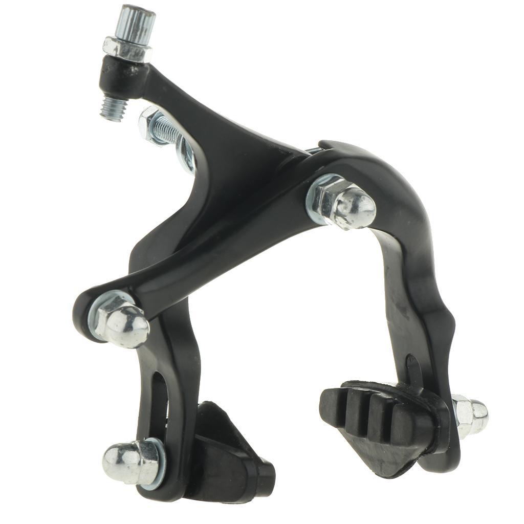 2x Road Bike Dual Caliper Front Brake Caliper Black /