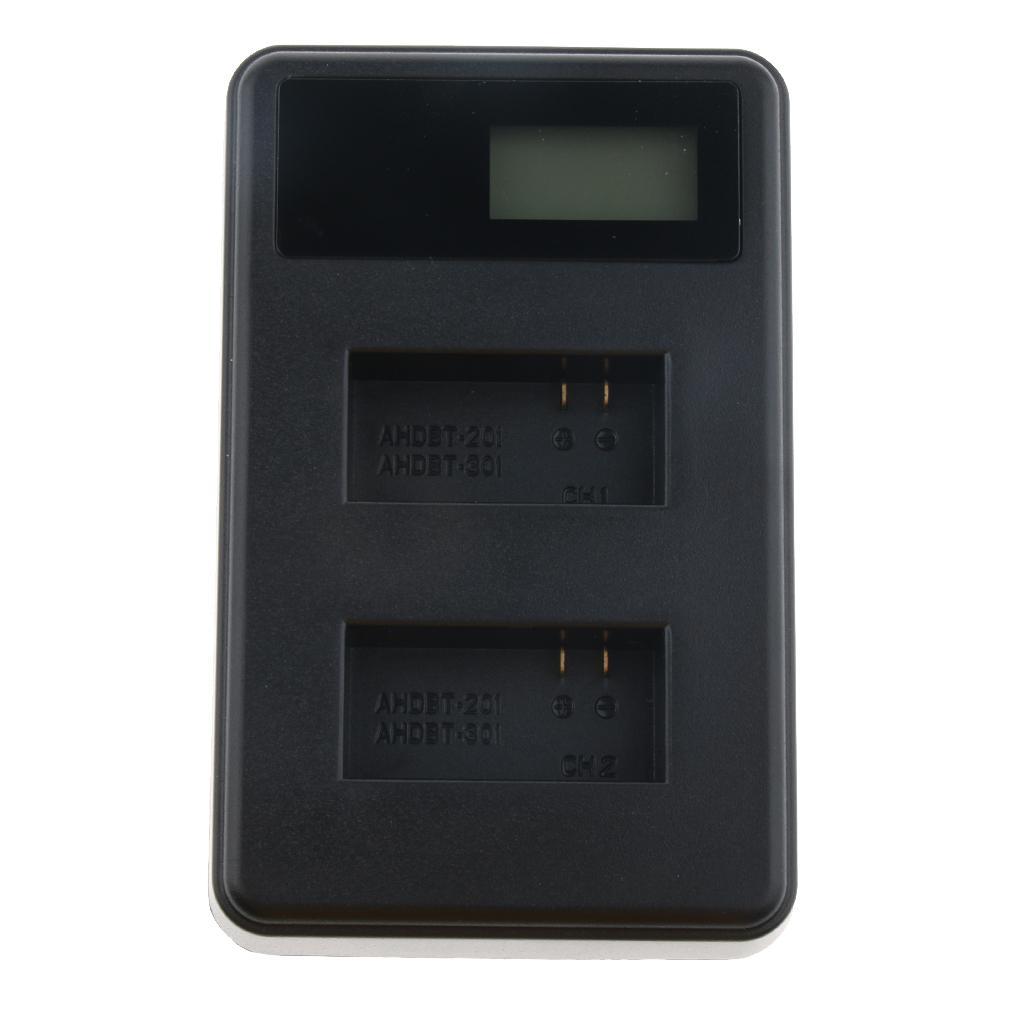 Dual Charging Battery Charger AHDBT-301 for 3 3+ Sports Cameras