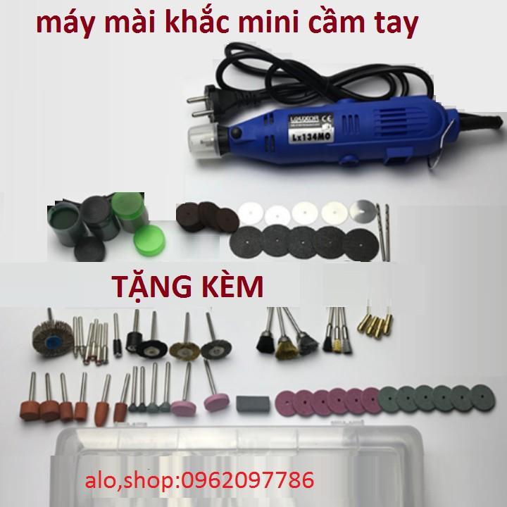 Máy khắc máy mài tặng kèm 92 phụ kiện