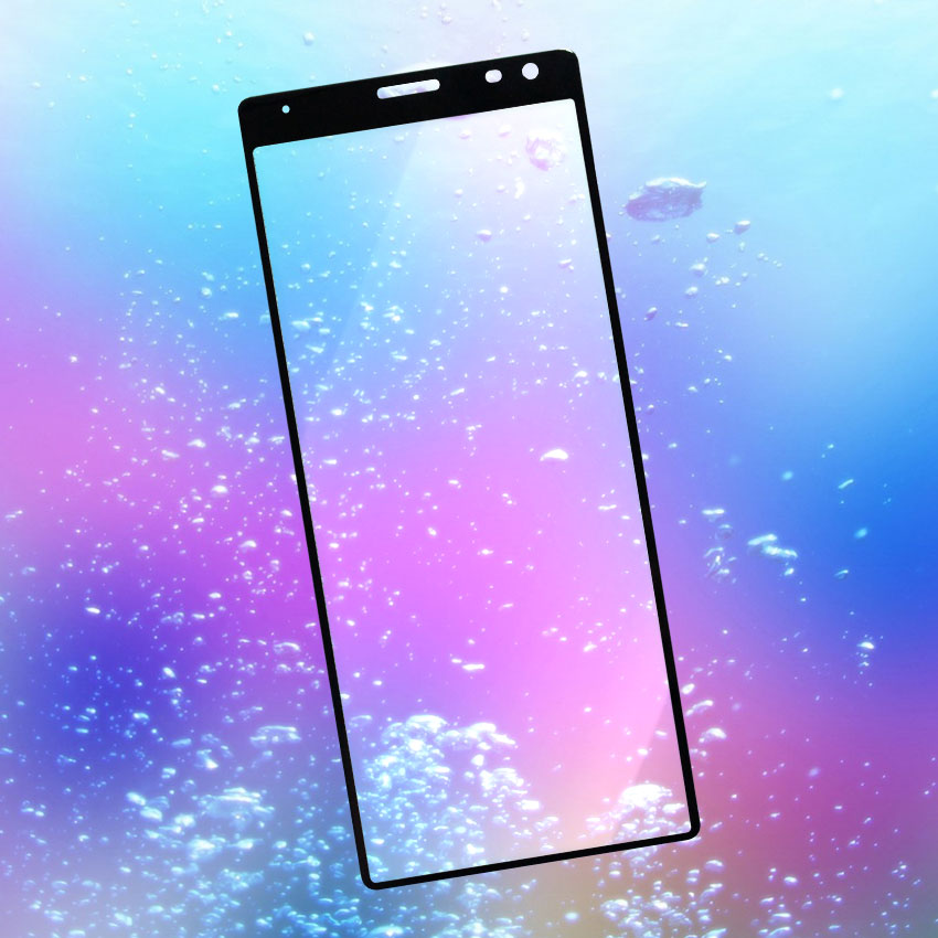 Dán cường lực màn hình cho Sony Xperia 10 Plus full - Đen