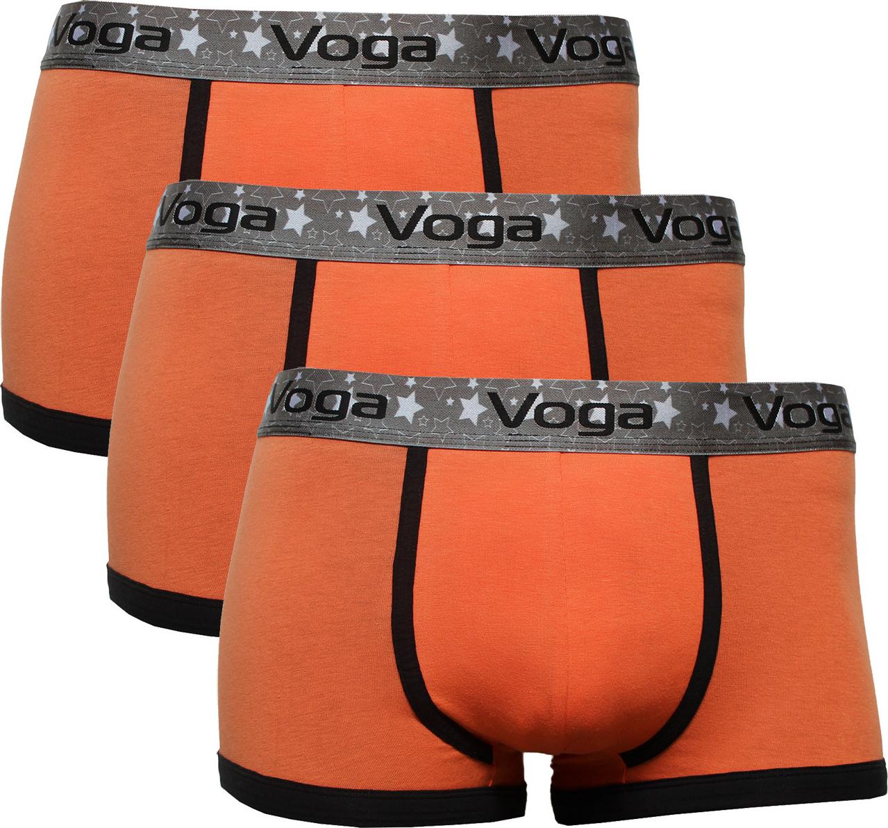 Set 3 quần sịp đùi nam Voga Hàng Ngày vải thun 100% cotton thoáng mát, hút mồ hôi