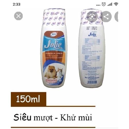BIO-JOLIE 150ml Sữa tắm mượt lông, khử mùi hôi Bio Jolie