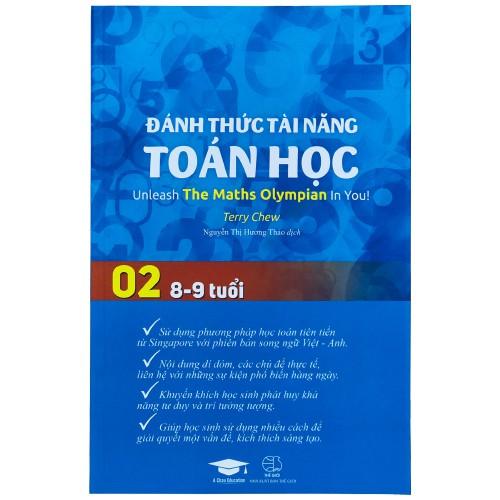 Sách Đánh Thức Tài Năng Toán Học 2, Toán Song Ngữ Singapore, Toán lớp 2, lớp 3 ( 8 - 9 tuổi )