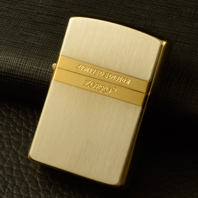 Vỏ Hột Quẹt Bật Lửa Hộp Quẹt Xăng Đá Zorro Z8391 Họa Tiết Xước Mịn - Dùng Xăng Bấc Đá Cao Cấp