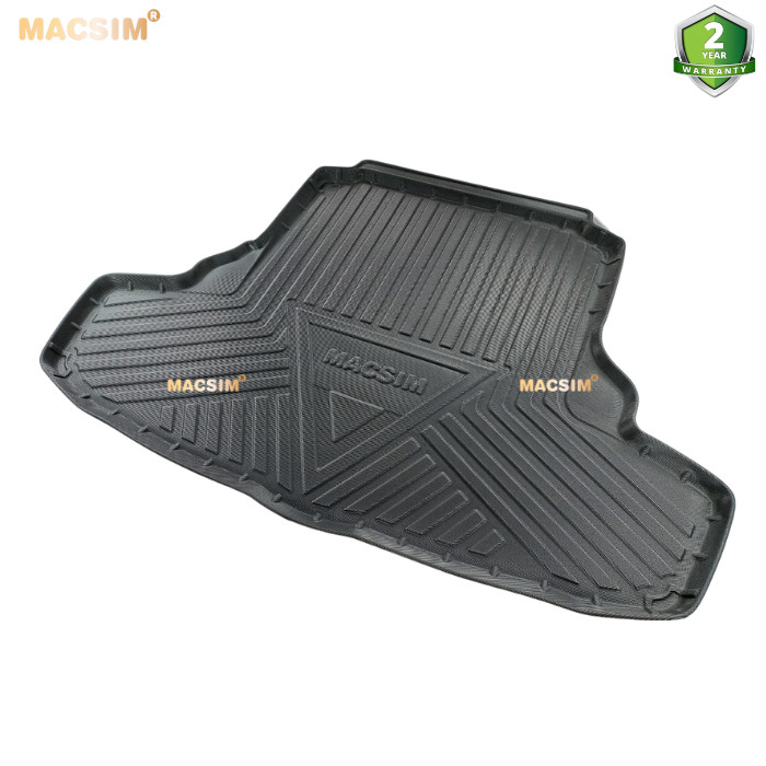 Lót cốp xe ô tô Lexus IS 2013-2021 chất liệu TPV thương hiệu Macsim màu đen