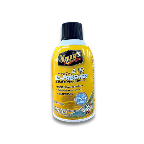 Meguiar's Air Refresher – Pina Colada xịt khử mùi diệt khuẩn nội thất ô tô hương Dứa kết hợp Dừa, G191602 2oz/57 gam