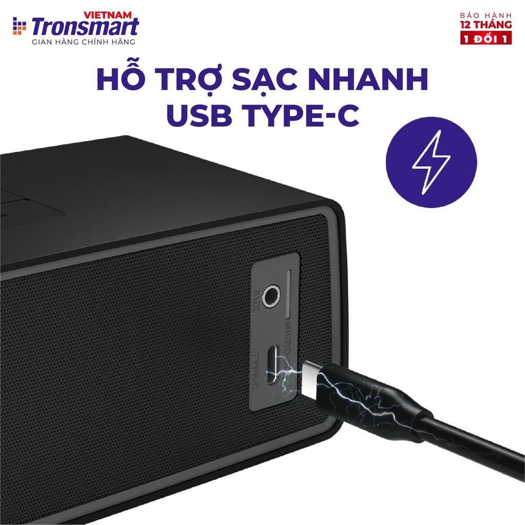 Loa Bluetooth mini 5.0 Tronsmart Studio 30W Chống nước IPX4 Ghép nối 100 loa - Hàng Chính Hãng - Bảo Hành 12 Tháng