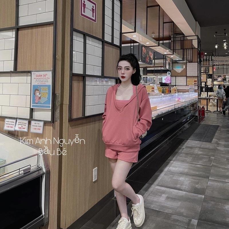 Set Len Nhung Tăm Hồng 3 Món Cá Tính Có Ảnh Thật Kèm Video