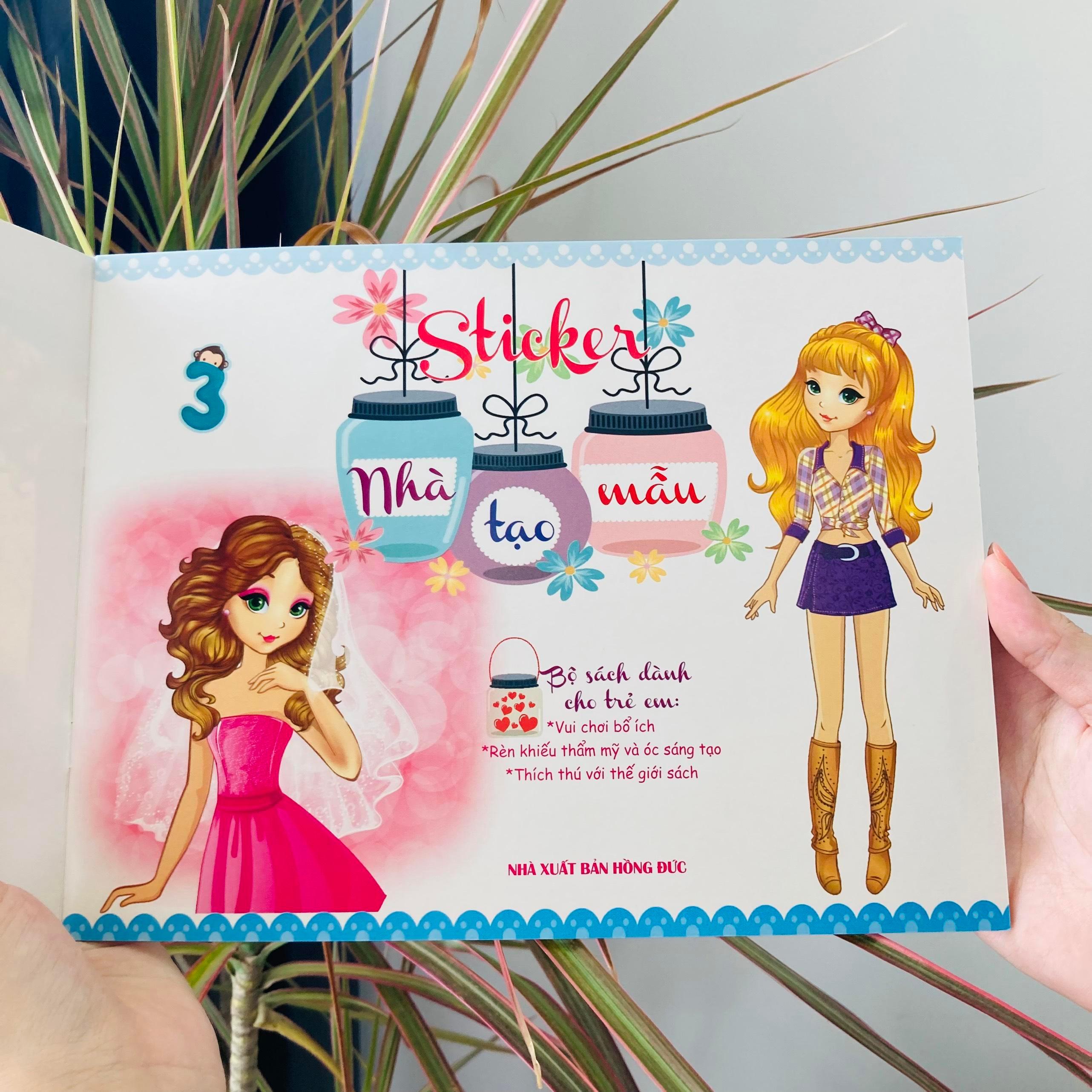 Sách - Nhà Tạo Mẫu 3 - Bộ Sticker - Nhà Tạo Mẫu (Năm 2023) - SBOOKS