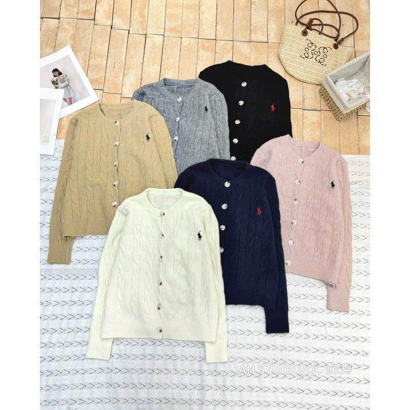 Áo cardigan len thừng thêu logo the.sweaterweather TSW BY JOLIE