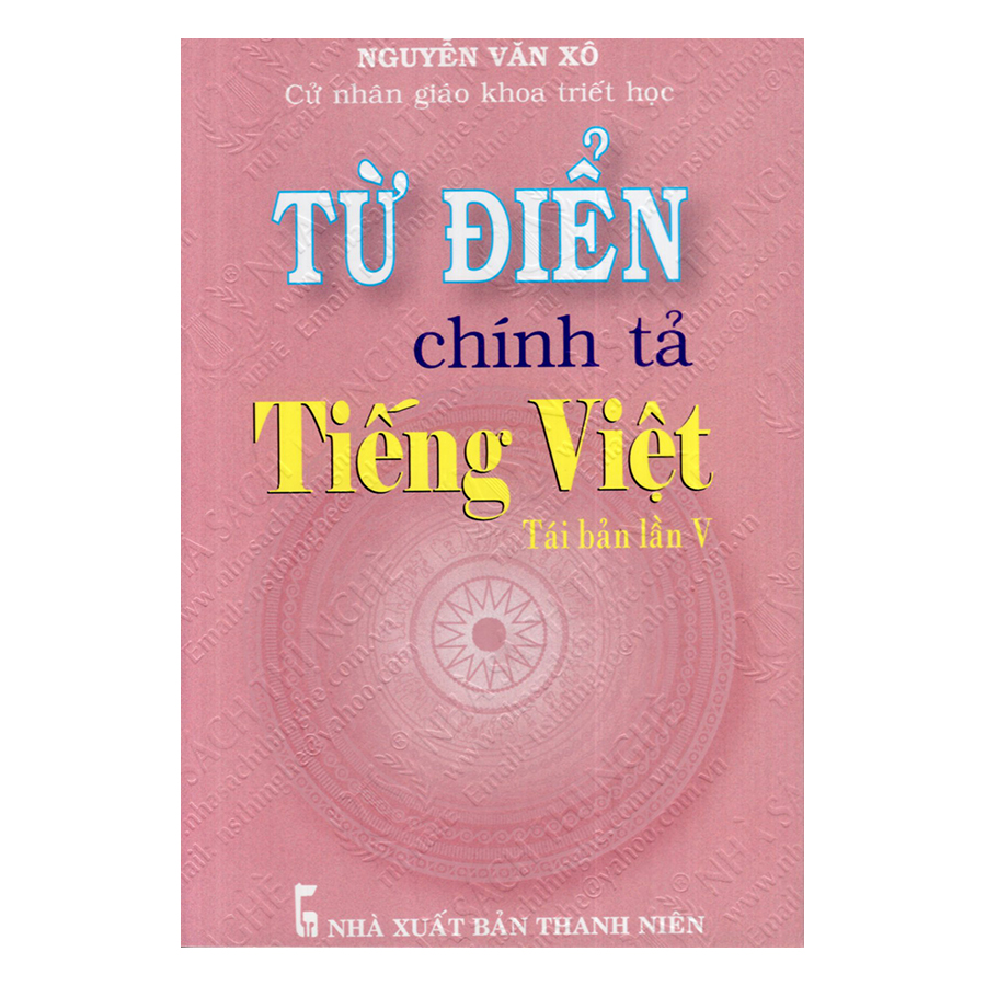 Từ Điển Chính Tả Tiếng Việt (Tái Bản Lần V)