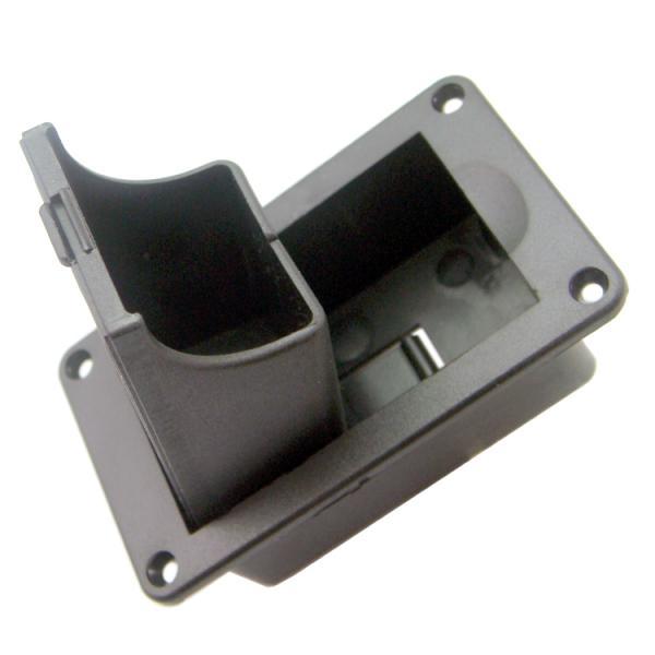 Guitar Bass Parts Black Battery Hold Box Cover Container for Active Pickup