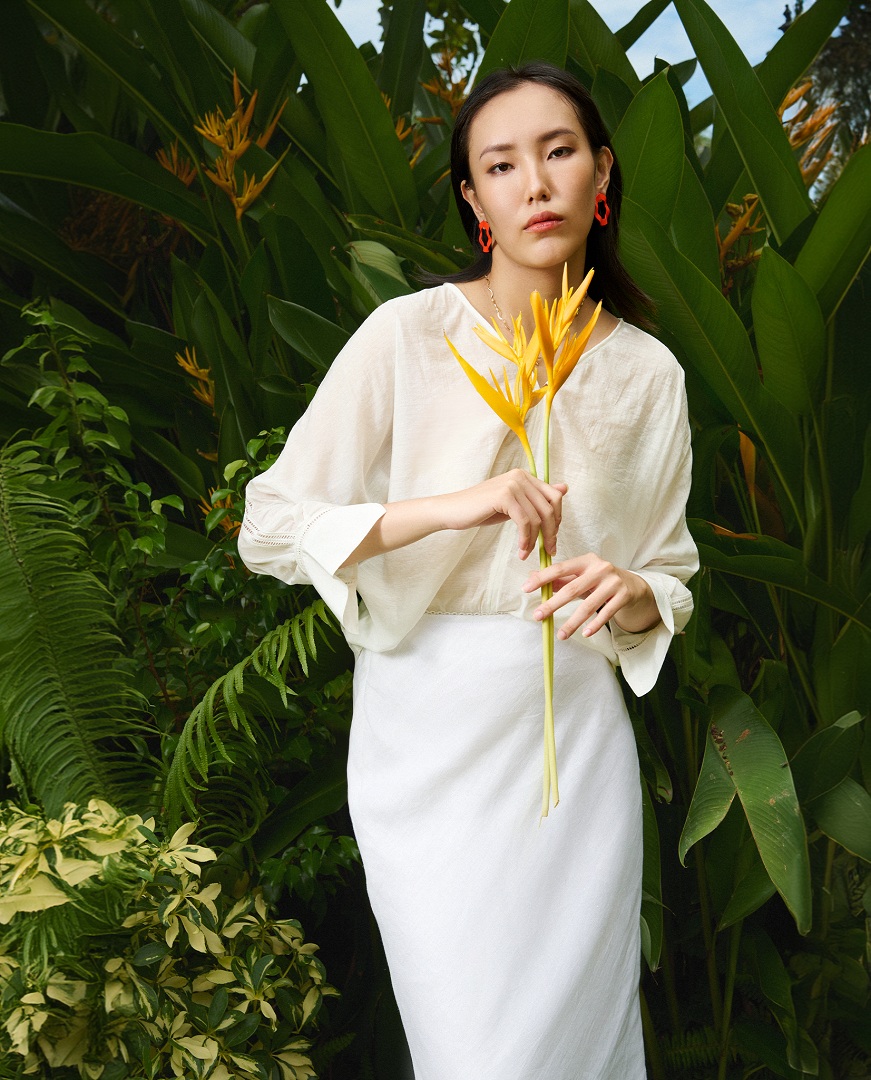 Váy Linen Suông Lân Sa SKI047 thời trang thiết kế Hity