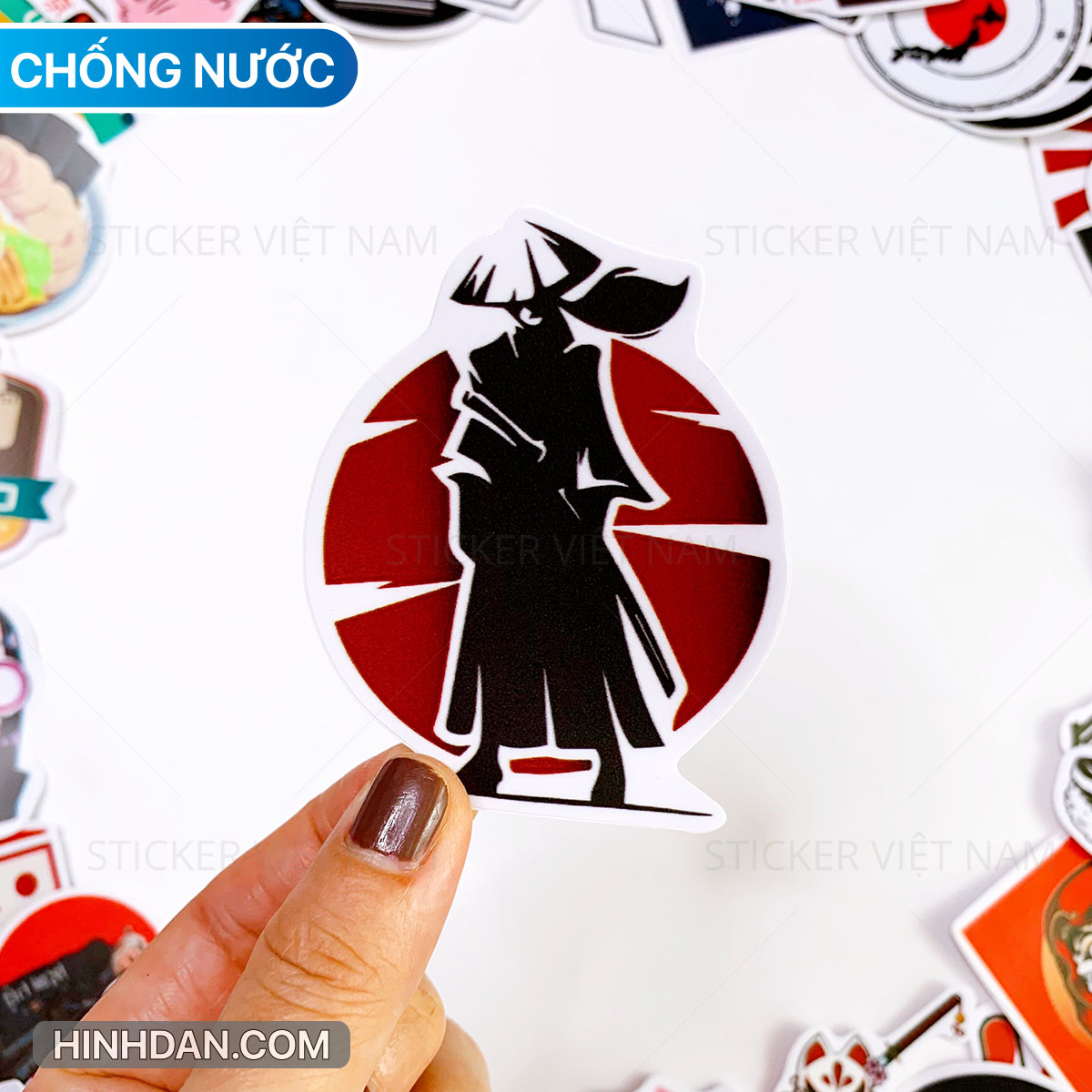 Sticker phong cách Nhật Bản - Japan - Dán Trang Trí - Chống Nước Chống Nắng